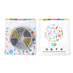 Тибетском стиле сплав Шарики прокладки&nbsp;TIBEB-TA0001-04