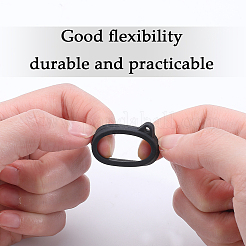 5 шт. двухцветный полиэстеровый ремешок на шею&nbsp;DIY-GF0008-12