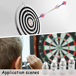 12 шт. 4 латунных дротика с грузилом и инструментами для акцентирования KK-CA0002-06P