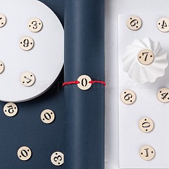 100 шт. 10 стиля незаконченные соединители из натурального дерева тополя&nbsp;WOOD-LS0001-04