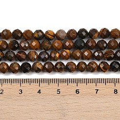 Природных тигровый глаз бисер нитей&nbsp;LS-G-L628-B03-6mm