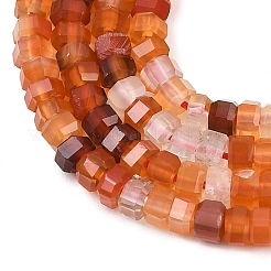 Природный агат бисер нитей&nbsp;G-G345-C33-2x4mm