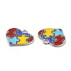 Подвески из эмали и сплава&nbsp;ENAM-J650-01P-01