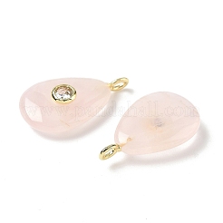 Природного розового кварца подвески&nbsp;G-H318-04G-03