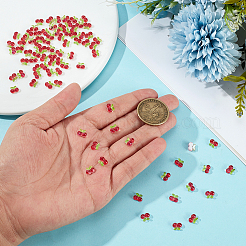 100шт. кабошоны из вишни в смоле&nbsp;MRMJ-ME0001-02