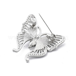 Броши в виде бабочки из сплава кристаллов и страз JEWB-C037-09P