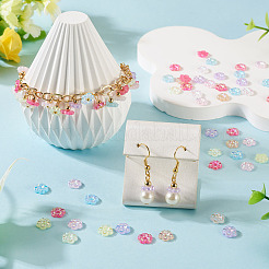 50шт УФ-покрытие непрозрачные акриловые бусины&nbsp;MACR-TA0002-56