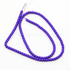 Немагнитные синтетический гематит бисер пряди&nbsp;G-WH0018-01C