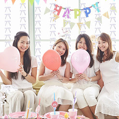 Подвесная лента из полиэстера с бантом&nbsp;DIY-WH0349-504A