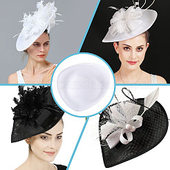 Круглая тканевая основа для шляпы-чародея для магии шляпного дела AJEW-WH0270-738A