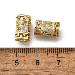 Латунь микропаве прозрачный кубический цирконий европейский бисер&nbsp;LS-ZIRC-I070-071G