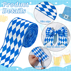 Полиэфирная лента DIY-WH0110-08