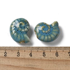 Фарфоровые бусины ручной работы PORC-L080-F11