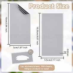 100 шт. стираемая пленка с покрытием ПЭТ для пароля&nbsp;DIY-OC0014-72B