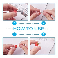 Устойчивые к потускнению плоские клеевые подвески из нержавеющей стали марки 304 STAS-H009