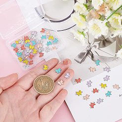 60 шт. 5 цвета 304 нержавеющая сталь эмалированные соединительные звенья&nbsp;STAS-PH0001-38