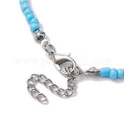 Ожерелье из сплава с эмалью&nbsp;NJEW-JN04719