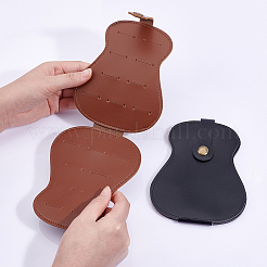2 шт. 2-х цветные сумки для хранения из искусственной кожи AJEW-CA0001-85