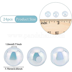 Абс пластиковые жемчужные бисера&nbsp;KY-BC0001-30