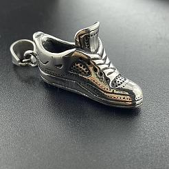 Стильная подвеска в виде спортивной кроссовки из нержавеющей стали 304 FU9315