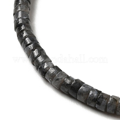 Натуральные нити бус из ларвикита G-H230-51