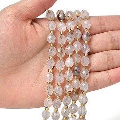 Нити из натурального дендритного агата&nbsp;G-F809-A53-01