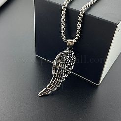 Ожерелья с подвеской в виде ангельских крыльев в стиле панк HC8287