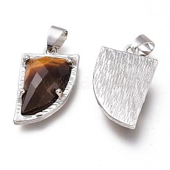 Природных тигровый глаз подвески&nbsp;G-O176E-08P