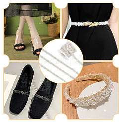 Пластиковая бусина из марлевой кружевной отделки OCOR-BC0007-33B