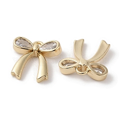 Латунные микропаве прозрачные кубические циркониевые подвески&nbsp;X-KK-G491-29G