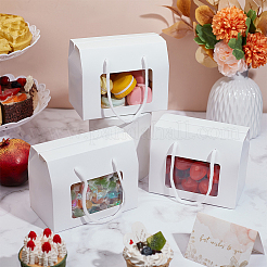 Картонные подарочные коробки с ручками&nbsp;CON-WH0086-136A