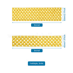2 рулон 2 размера полиэстеровая эластичная лента&nbsp;EW-TA0001-02B