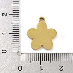 Эмалевые подвески из хирургической нержавеющей стали 316 STAS-M073-17G