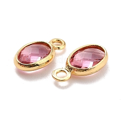 Экологически чистая латунь со стеклянными подвесками KK-K268-01N