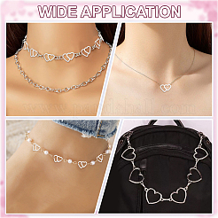 120 шт. Кольца-связки из нержавеющей стали 304 ко Дню святого Валентина&nbsp;STAS-ME0002-23