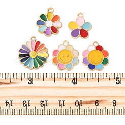 10шт 5 стиля подвески из сплава с эмалью&nbsp;ENAM-FP0002-39