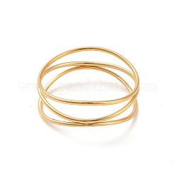 Ионное покрытие (ip) кольцо из нержавеющей стали 304&nbsp;RJEW-C071-06G