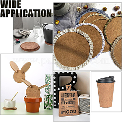 20шт пробковые изоляционные листы&nbsp;DIY-BC0016-20A