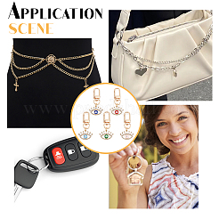 5 шт. 5 цвета HJEW-NB0001-74