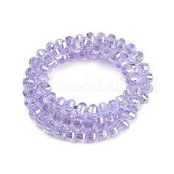 Гальванизируйте прозрачное стекло бисер нитей&nbsp;EGLA-B011-08A-AB03