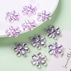 Прозрачные акриловые бусины&nbsp;TACR-S154-35C-935