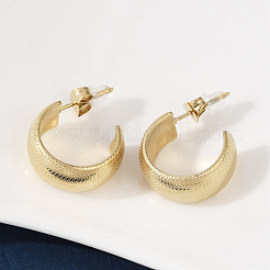 Серьги-гвоздики из нержавеющей стали 304&nbsp;EJEW-Z089-34G