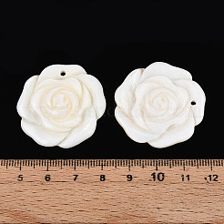 Резные подвески из натуральных пресноводных ракушек SHEL-T020-19