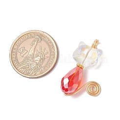 Стеклянные подвески в форме кошки&nbsp;PALLOY-JF03718-01