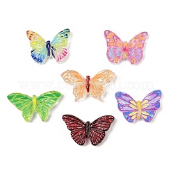 Кабошоны из прозрачной эмали из смолы CRES-D308-04