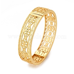 Латунные браслеты для женщин&nbsp;BJEW-D313-06G