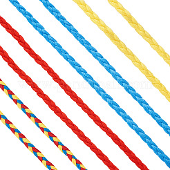 20 м двухцветных полиэстеровых шнуров&nbsp;DIY-TA0010-38