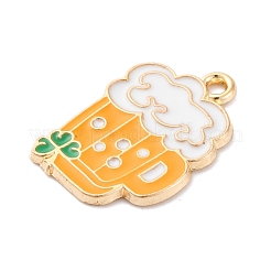 Подвески из сплава с эмалью ко дню святого патрика FIND-M060-24A-G01