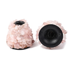 Подсвечники из натурального розового кварца&nbsp;PW-WG32462-01