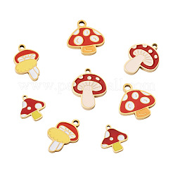 8 шт. 4 стиля эмалевых подвесок из нержавеющей стали 304&nbsp;STAS-TA0003-37